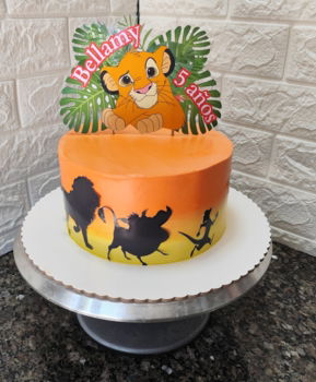 Torta disney, Timon pumba simba
